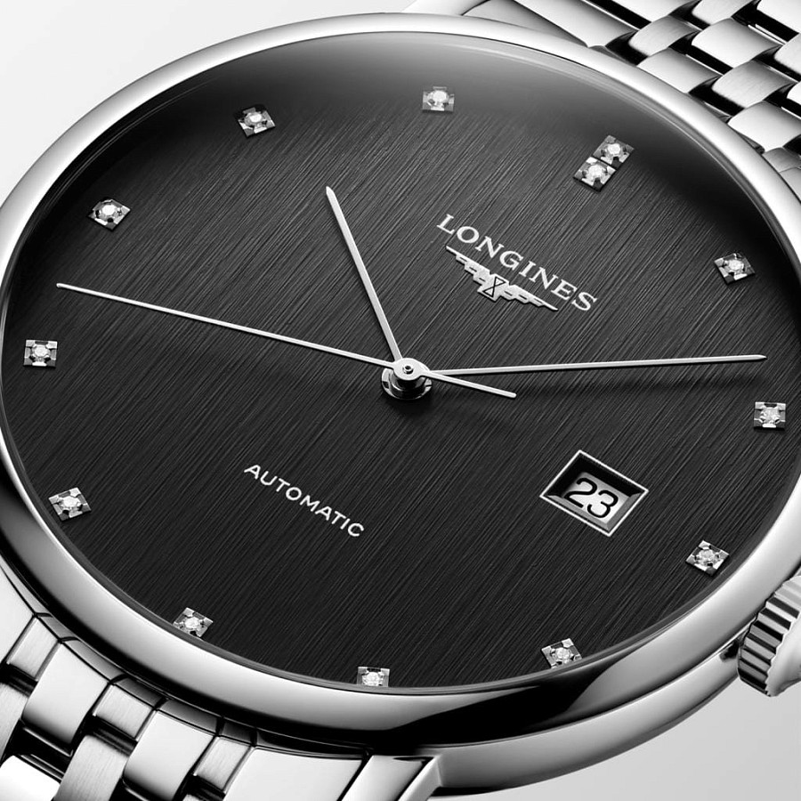 Часы Longines Elegant Collection L4.911.4.78.6 — механические, сталь металл