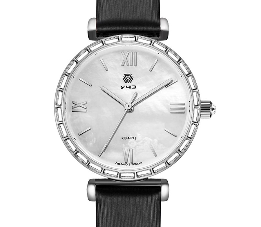 Часы УЧЗ Spectr 3018L-1 — кварцевые, латунь