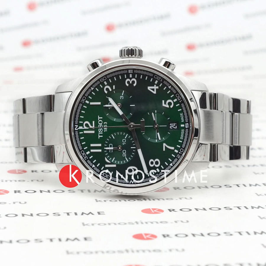 Часы Tissot Chrono L 42mm T116.417.11.092.00 — кварцевые, металл сталь