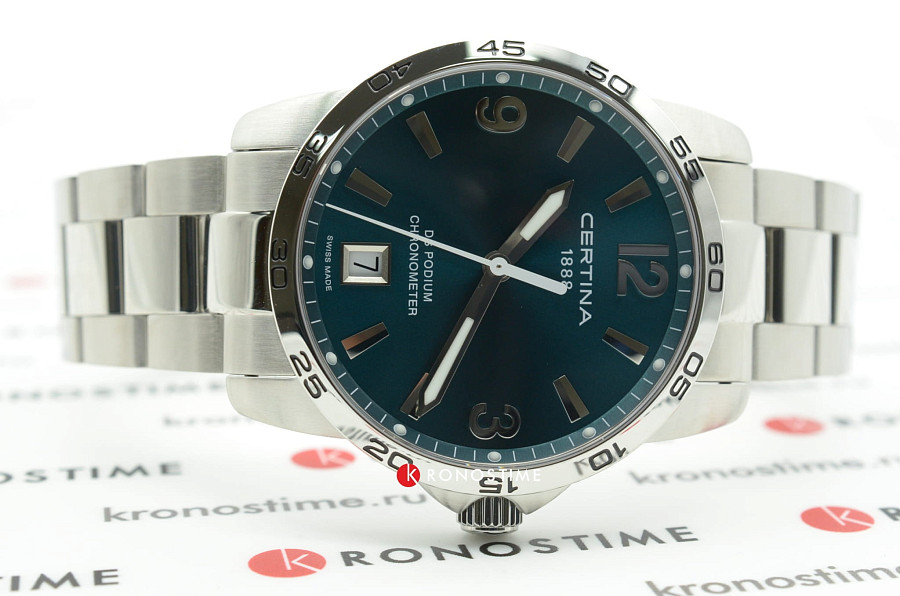 Часы Certina DS Podium 40mm C034.451.11.097.00 — Швейцария, кварцевые