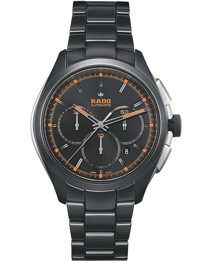 Часы Rado HyperChrome Automatic Chronograph R32525162 — мужские, черный