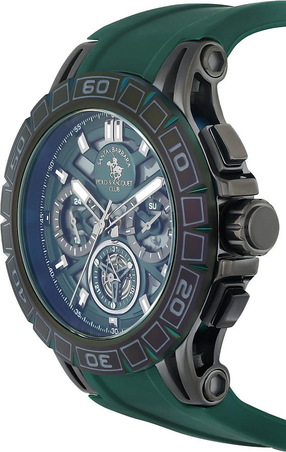 Часы Santa Barbara Polo & Racquet Club Prive SB.5.10004-1 — кварцевые, металл сталь