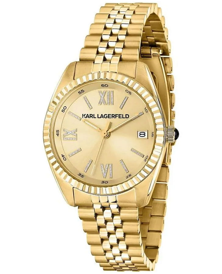 Часы Karl Lagerfeld Timeless Code R0553108504 — женские, золотой