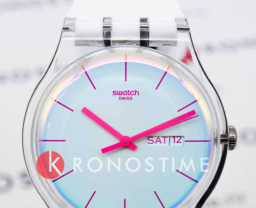 Часы Swatch New Gent Biosourced SO29K704-S14 — пластик, Швейцария