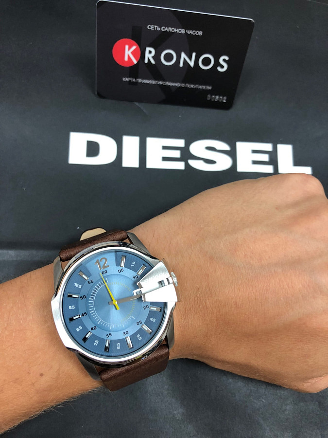 Часы Diesel DZ1399 — мужские, кожаный