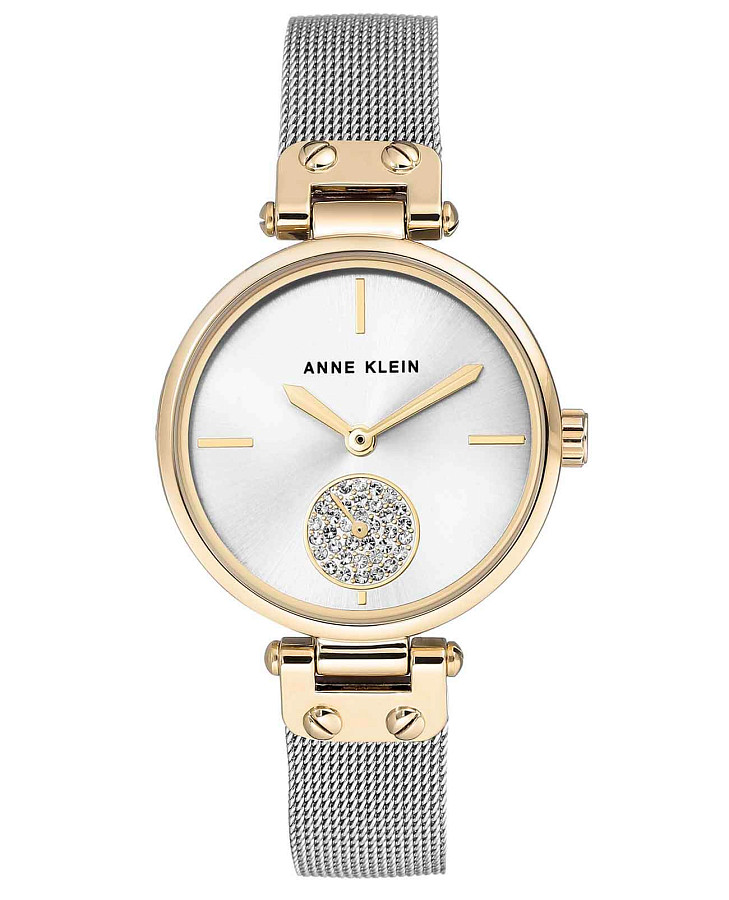 Часы Anne Klein Crystal 3001SVTT — женские, белый