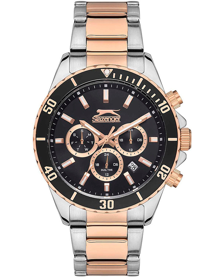 Часы Slazenger Multifunction SL.09.2091.2.05 — мужские, черный