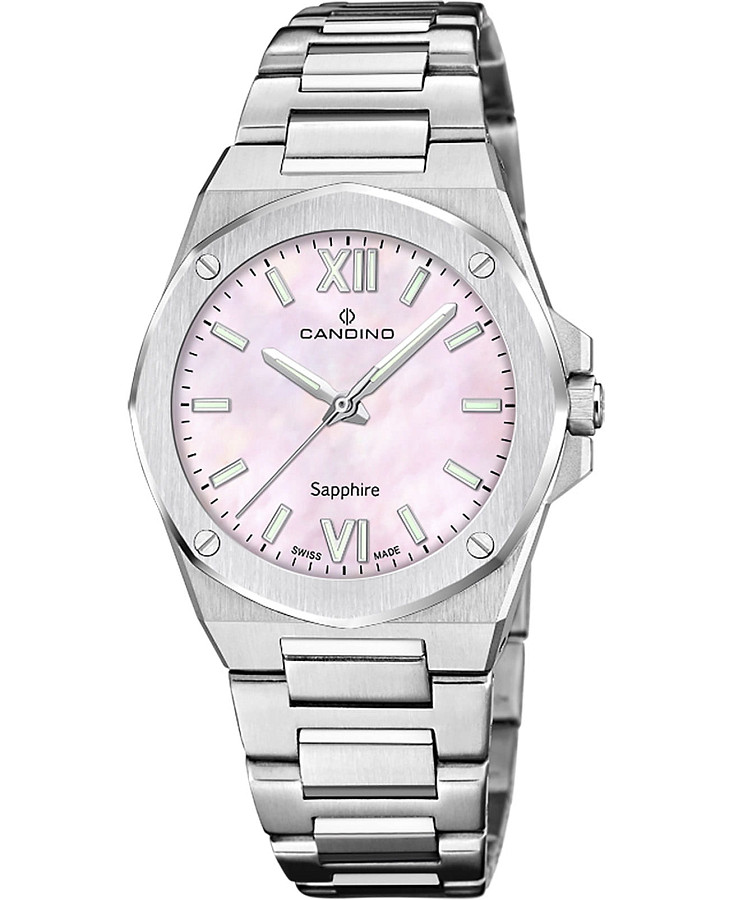 Часы Candino Lady Elegance C4775/7 — женские, розовый