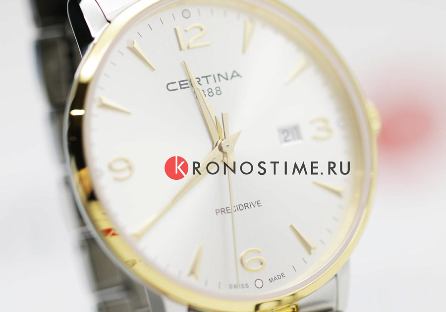 Часы Certina DS Caimano C035.410.22.037.02 — Швейцария, кварцевые