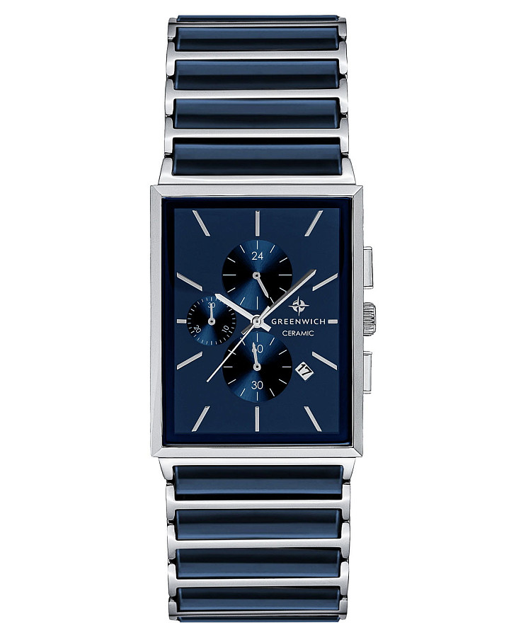 Часы Greenwich Chronos GW 533.10.36 — мужские, синий