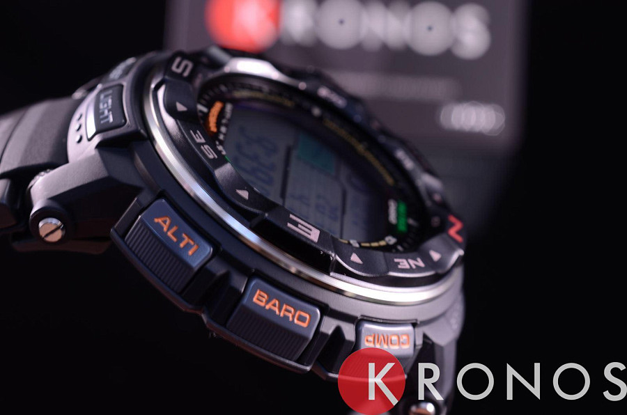 Часы Casio Pro Trek PRW-2500-1E — нержавеющая сталь, мужские