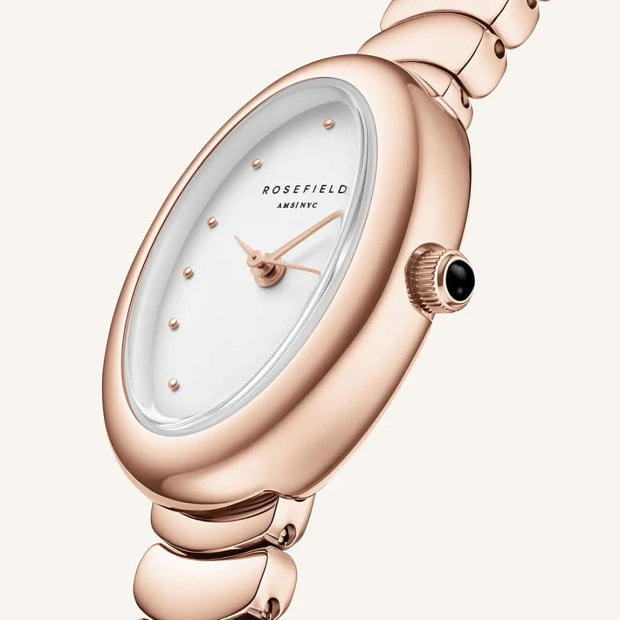 Часы Rosefield The Oval OVWRSR-OV21 — металл латунь, США