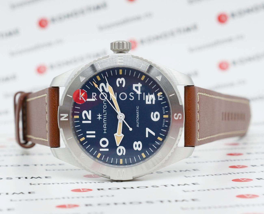 Часы Hamilton Khaki Field Expedition Auto H70315540 — механические, сталь