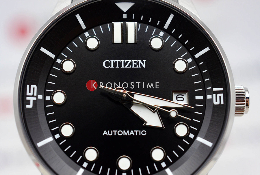 Часы Citizen Automatic NJ0191-83E — сталь металл, Япония