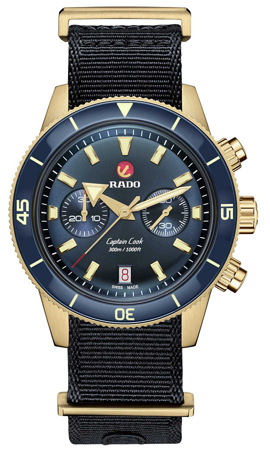 Часы Rado Captain Cook Automatic Chronograph R32146208 — артикул R32146208