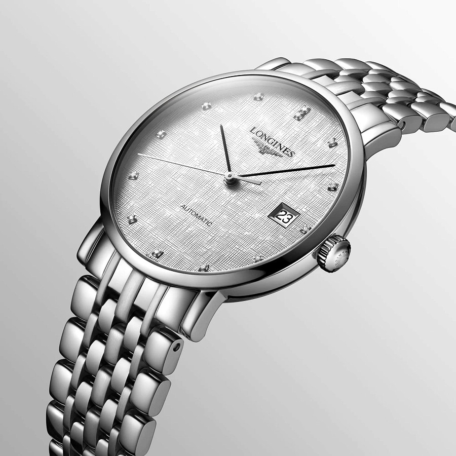 Часы Longines Elegant Collection L4.809.4.77.6 — механические, сталь металл