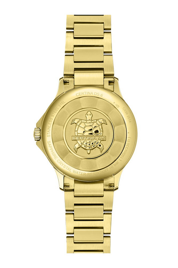 Часы Certina DS-6 Lady C039.251.33.367.00 — металл сталь, Швейцария