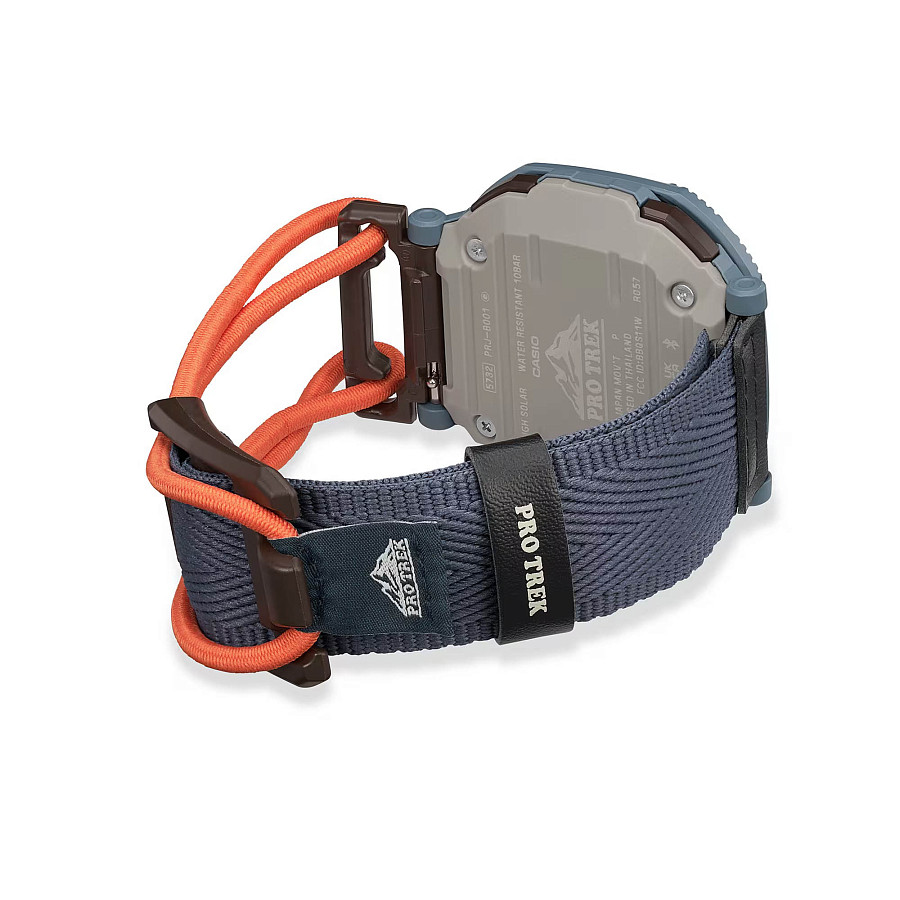 Часы Casio Pro Trek PRJ-B001B-2DR (PRJ-B001B-2) — тканевый, мужские