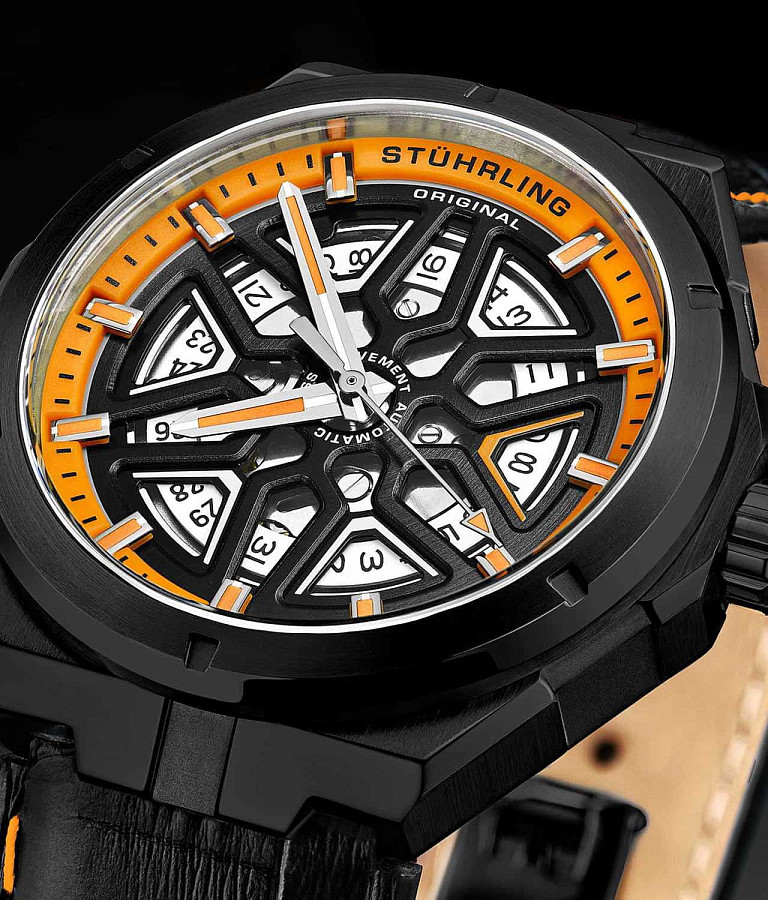 Часы Stuhrling Legacy 379.06C — США, механические