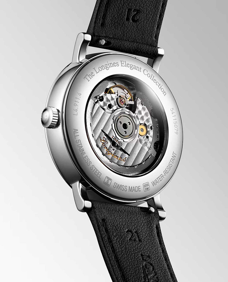 Часы Longines Elegant Collection L4.911.4.11.2 — сталь металл, Швейцария