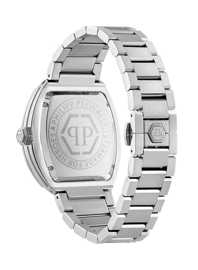 Часы Philipp Plein Hexagon Phantom PWPUA0725 — кварцевые, металл сталь