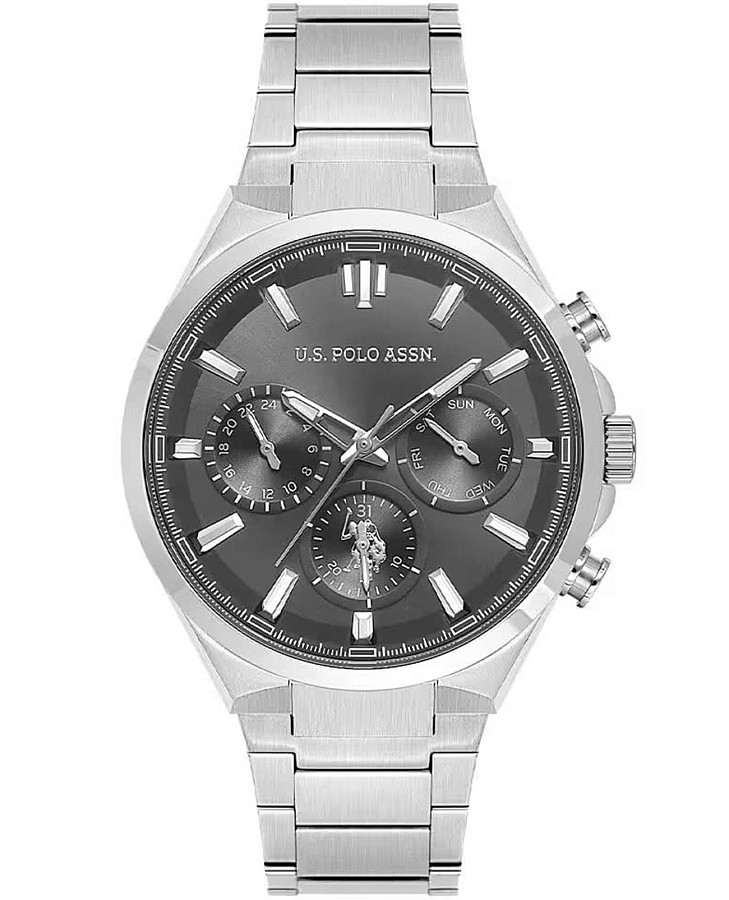 Часы U.S. Polo Assn. USPA1154-04 — мужские, серый