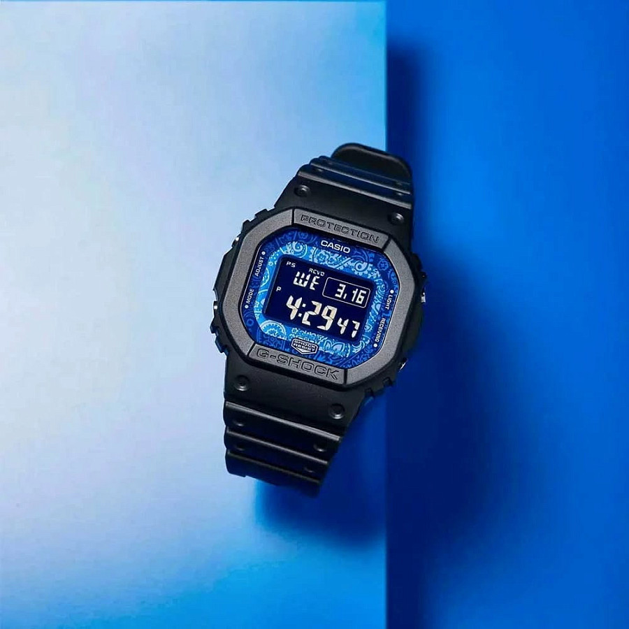Часы Casio G-Shock GW-B5600BP-1ER — пластик, мужские