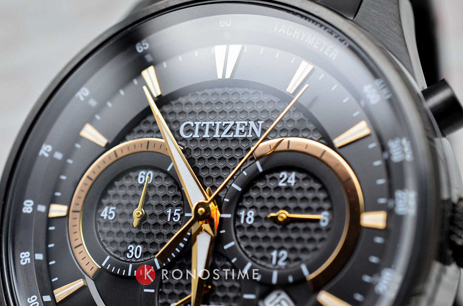 Часы Citizen Chronograph AN8195-58E — нержавеющая сталь с ip-покрытием, мужские