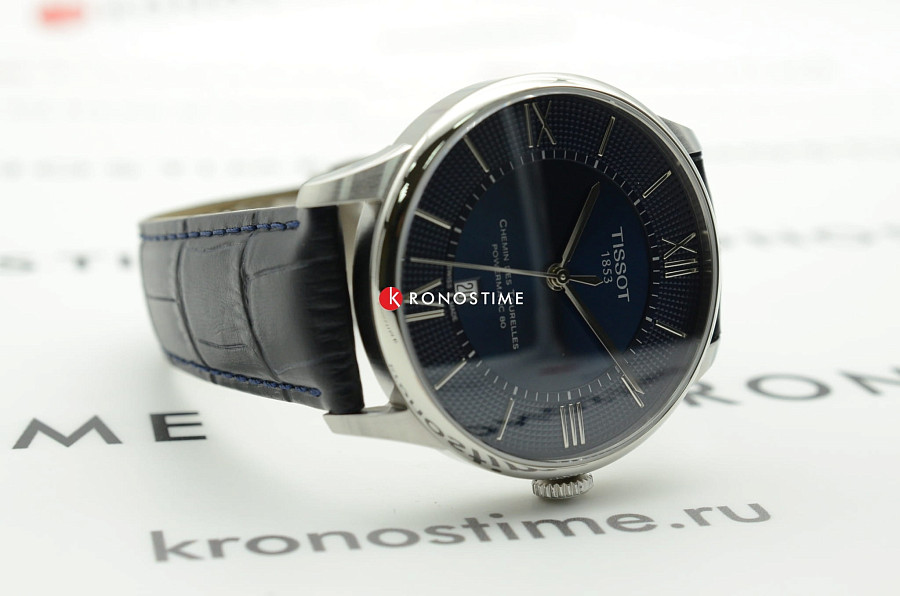 Часы Tissot Chemin des Tourelles Powermatic 80 T099.407.16.048.00 — Швейцария, механические