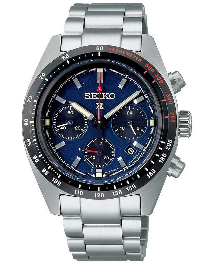 Часы Seiko Prospex Speedtime SSC815P1 — мужские, синий