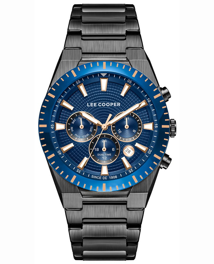 Часы Lee Cooper LC08100.090 — мужские, синий