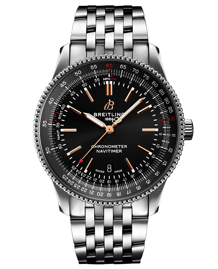 Часы Breitling Navitimer Automatic 41 A17326241B1A1 — мужские, черный