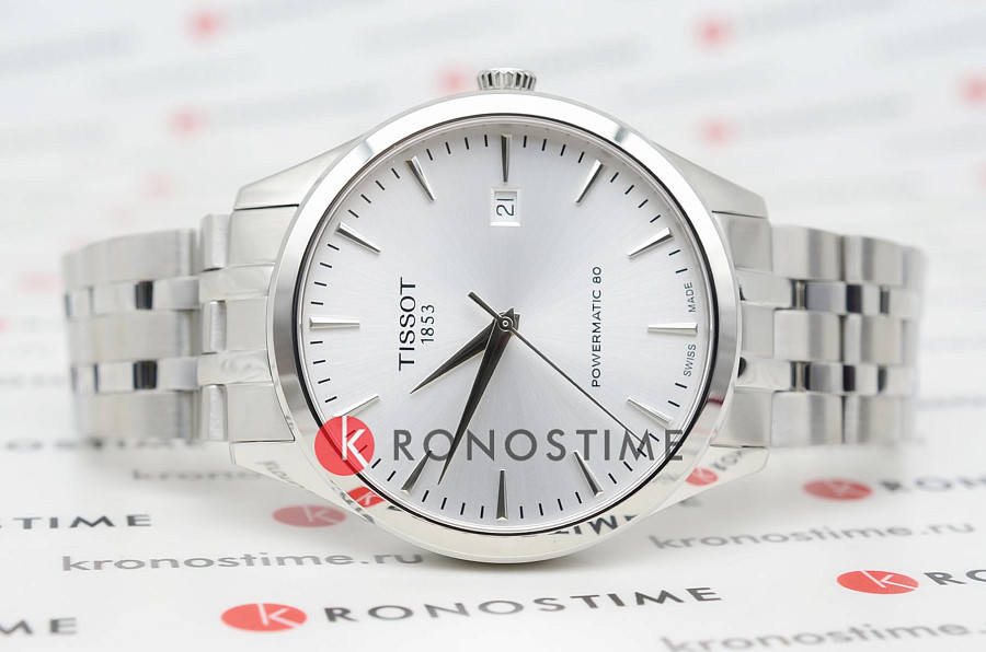 Часы Tissot Classic Dream 40mm T158.407.11.031.00 — механические, металл сталь