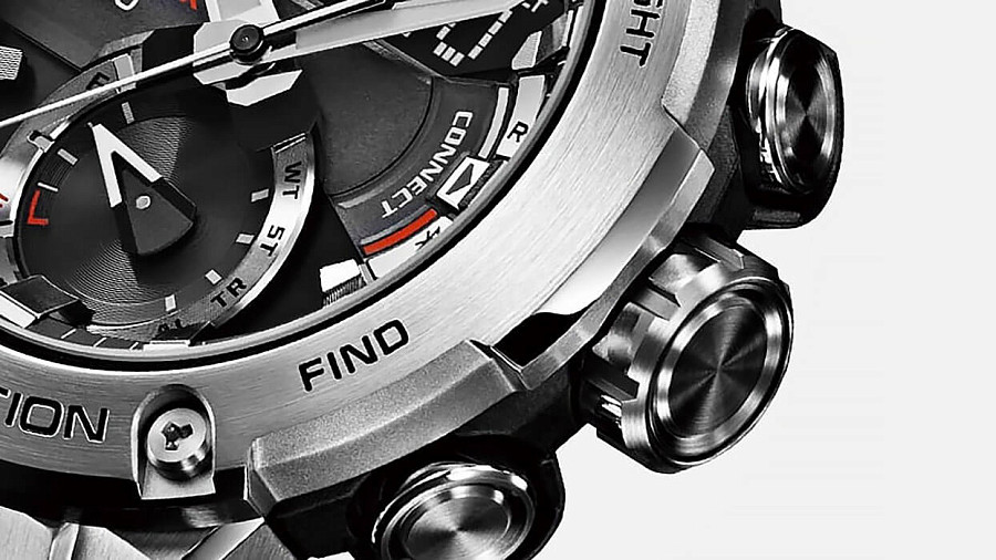 Часы Casio G-Shock GST-B200D-1A — мужские, артикул GST-B200D-1A