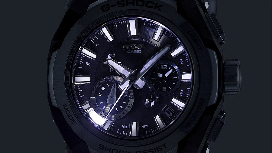 Часы Casio G-Shock Premium MTG-B4000B-1A2 — черный, карбон металл сталь