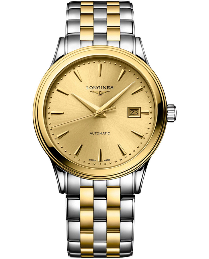 Часы Longines Flagship L4.984.3.30.7 — мужские, золотой