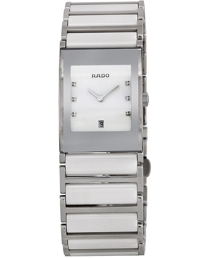 Часы Rado Integral Diamonds R20746901 — женские, перламутровый