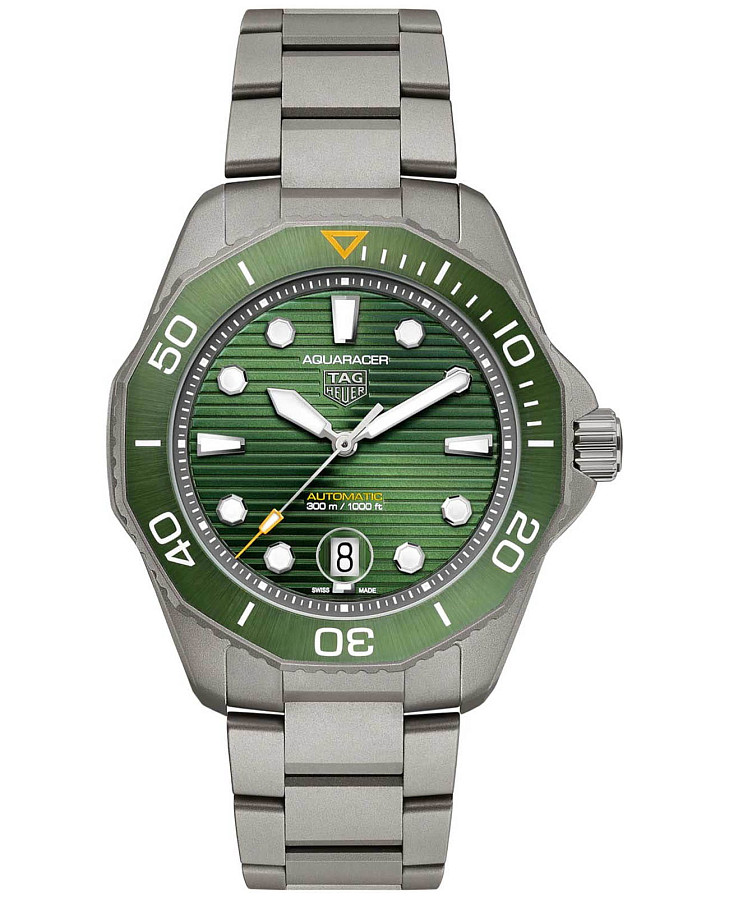 Часы TAG Heuer Aquaracer Professional WBP208B.BF0631 — мужские, зеленый