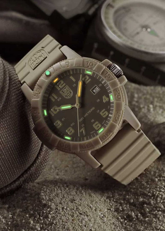 Часы Luminox Sea Turtle XS.0326 — мужские, полиуретан