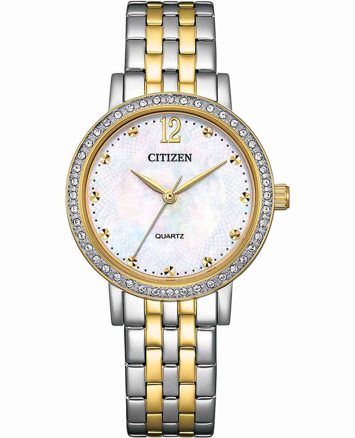 Часы Citizen Elegance EL3104-54D — женские, перламутровый