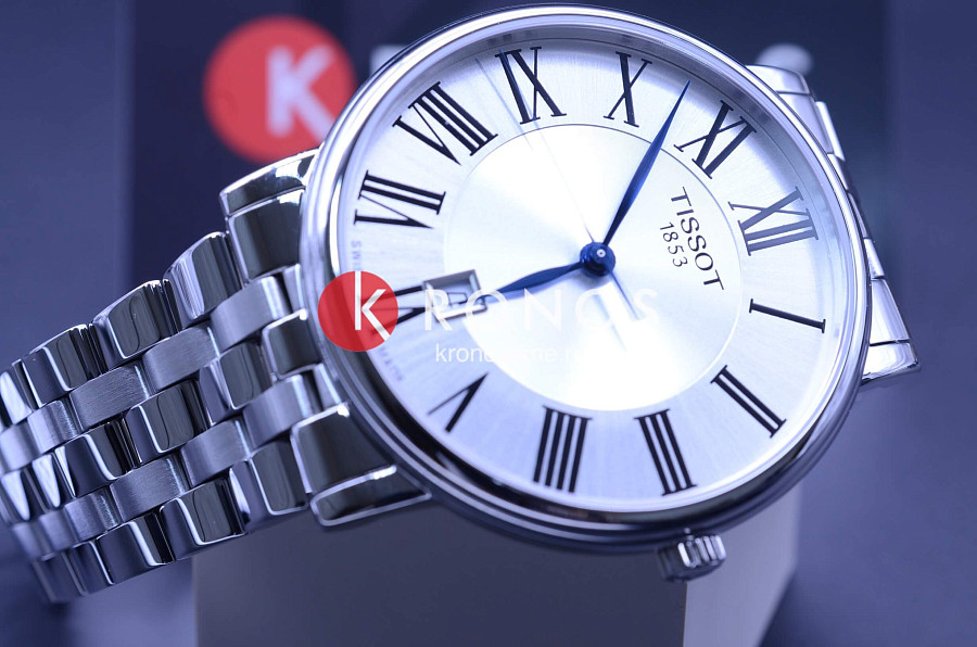 Часы Tissot Carson Premium T122.410.11.033.00 — нержавеющая сталь, мужские