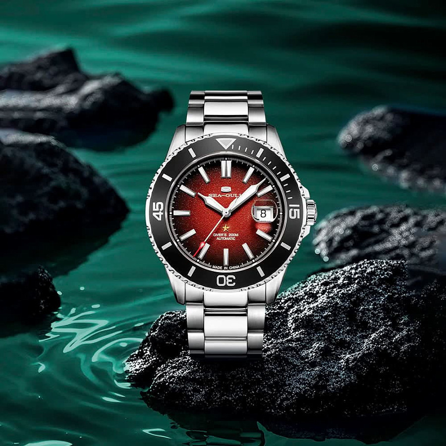Часы Seagull Ocean Star 816.52.1523A — механические, Китай, мужские