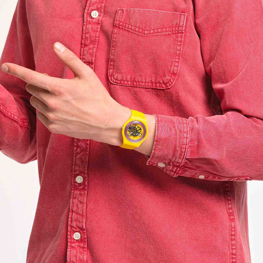 Часы Swatch New Gent Biosourced SO29J100 — пластик