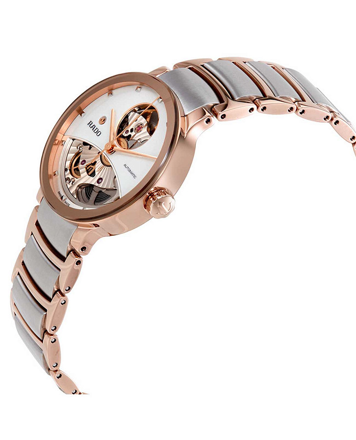Часы Rado Centrix Automatic Open Heart R30248012 — механические, металл сталь