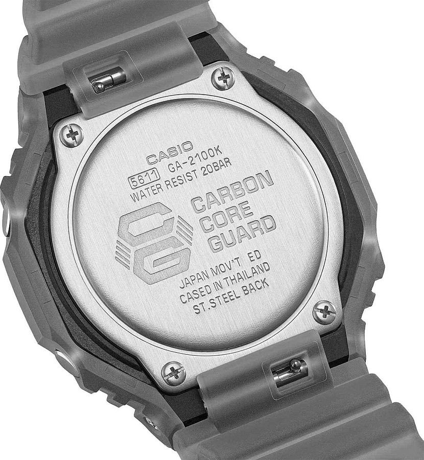 Часы Casio G-Shock GA-2100K-1A — пластик, Япония