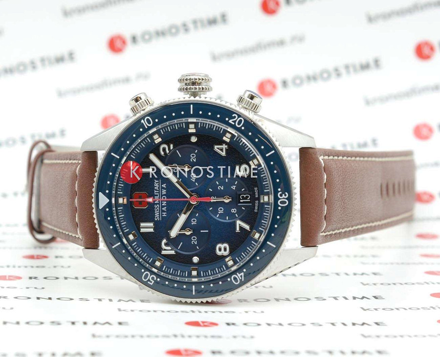 Часы Swiss Military Hanowa Greyhound SMWGC0003802 — кварцевые, металл сталь