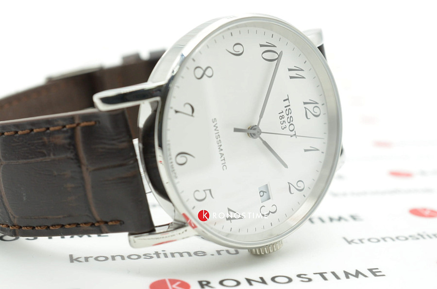 Часы Tissot Everytime Swissmatic T109.407.16.032.00 — белый, сталь металл