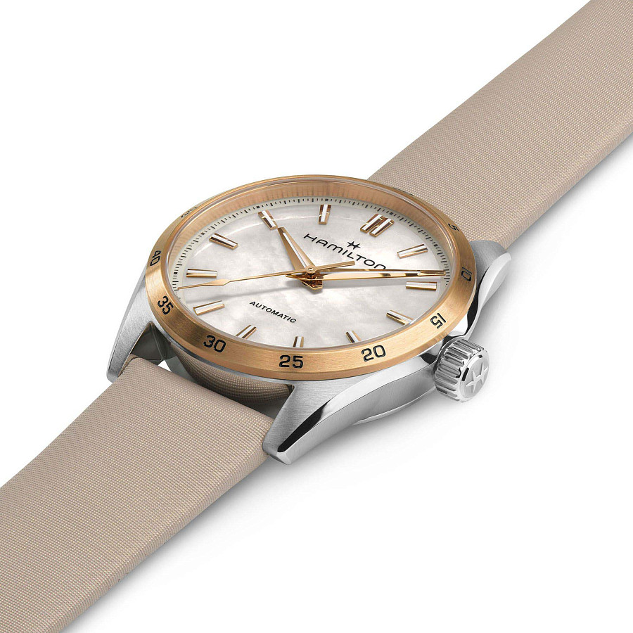 Часы Hamilton Jazzmaster Performer Auto H36125890 — механические, металл сталь