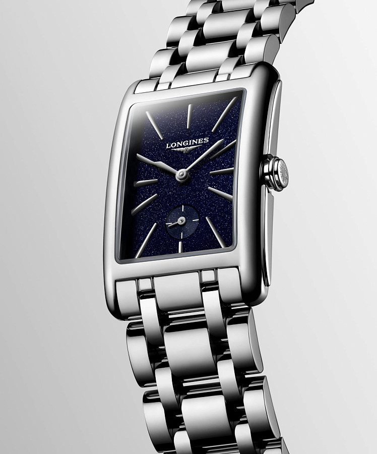 Часы Longines DolceVita L5.512.4.93.6 — синий, металл сталь