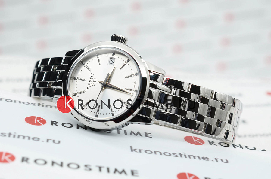 Часы Tissot Classic Dream Lady T129.210.11.031.00 — серебристый, сталь металл